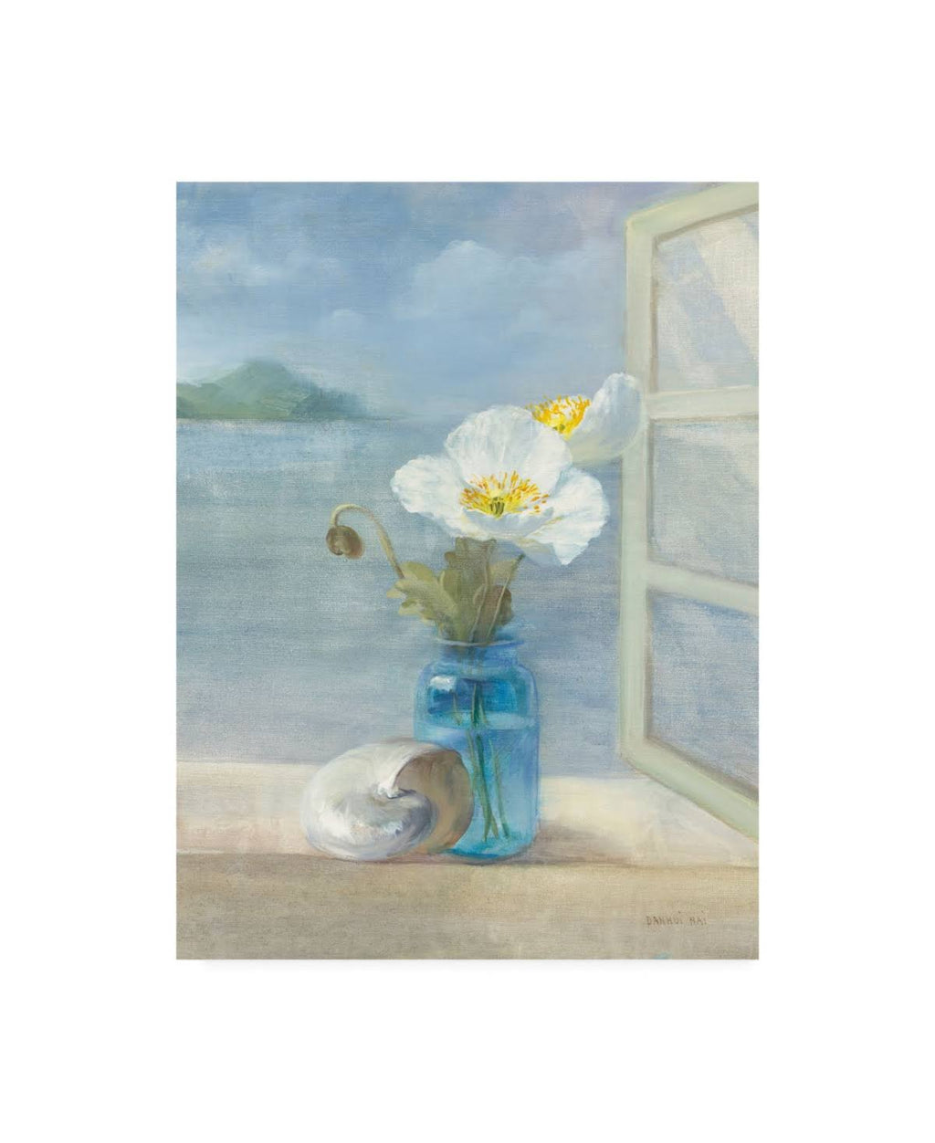 Coastal Florals II Art Print L572797