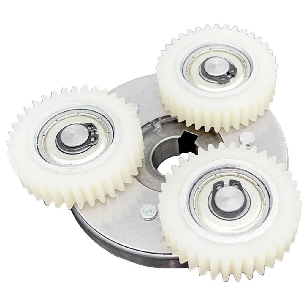 3pcs 6T Planetary Gears Set, Outer Diameter 37mm, Nylon U489234