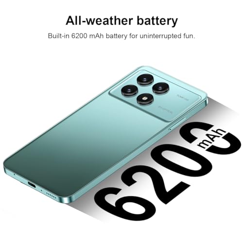 Graphite black 5G Android Smartphone 8GB+256GB 6.7" HD Screen 24MP+50MP Camera 6200mAh Battery G19095