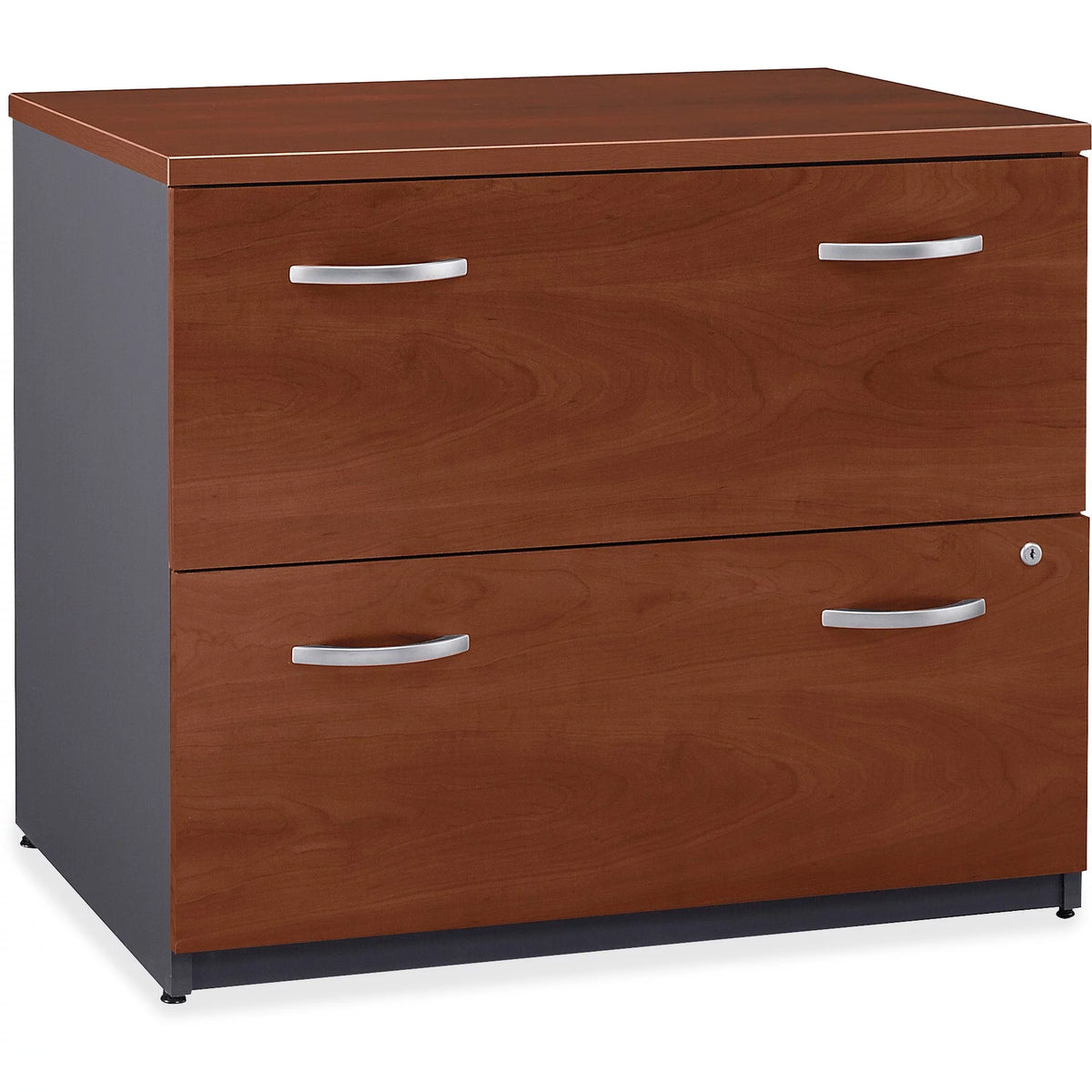 2 Drawer Lockable Lateral Filing Cabinet O116655