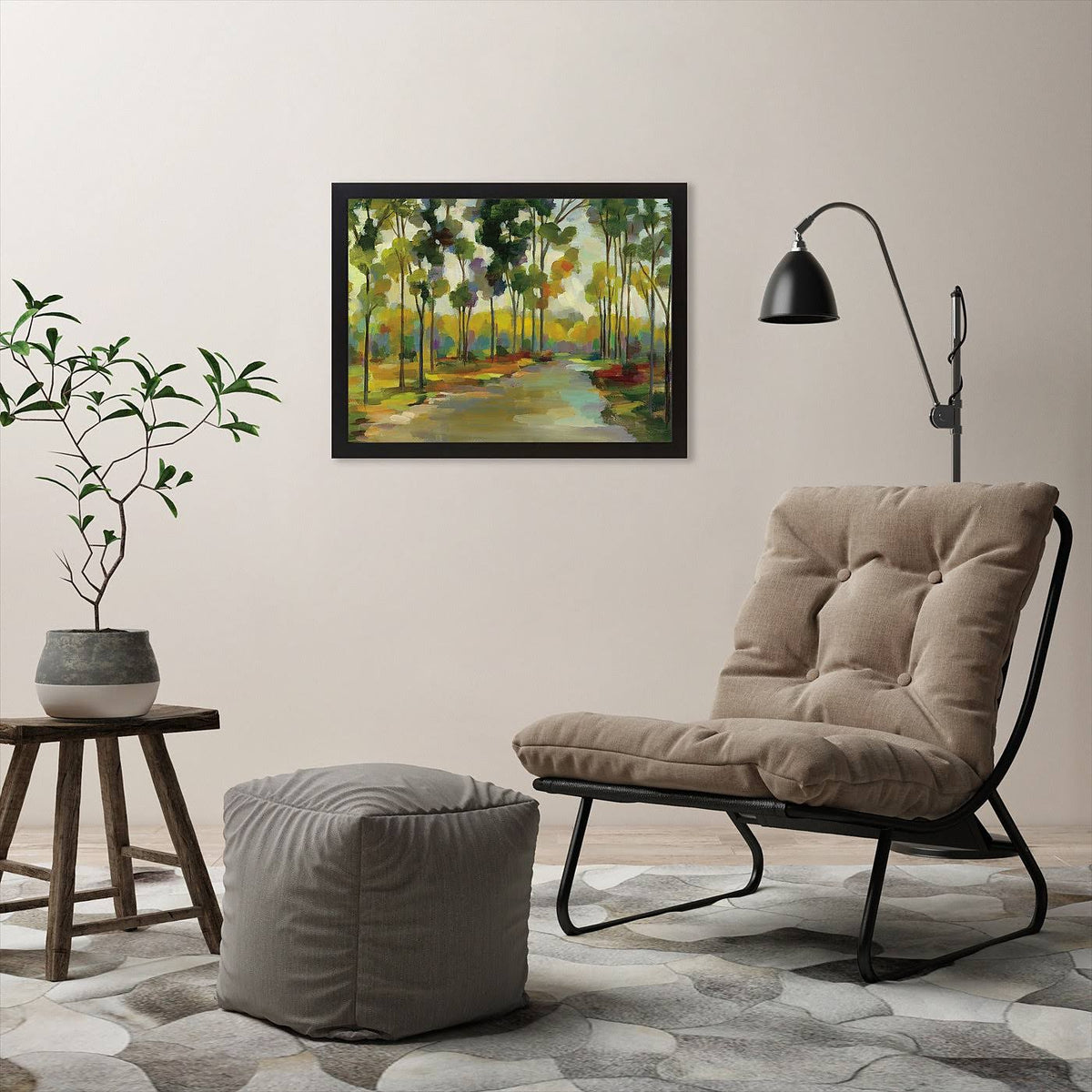Black Framed Print 22x28 K75430