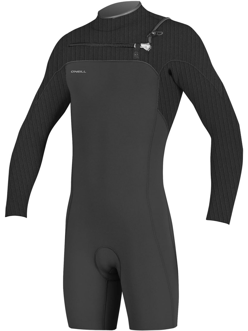 Black Chestzip Wetsuit Q112