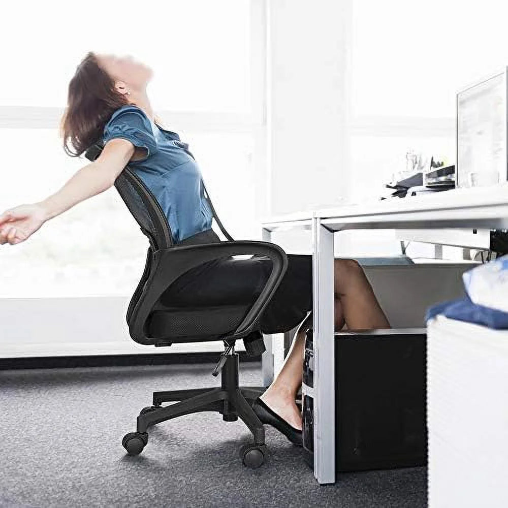 44 Inch Computer Desk & Chair Set with Drawer O173575
