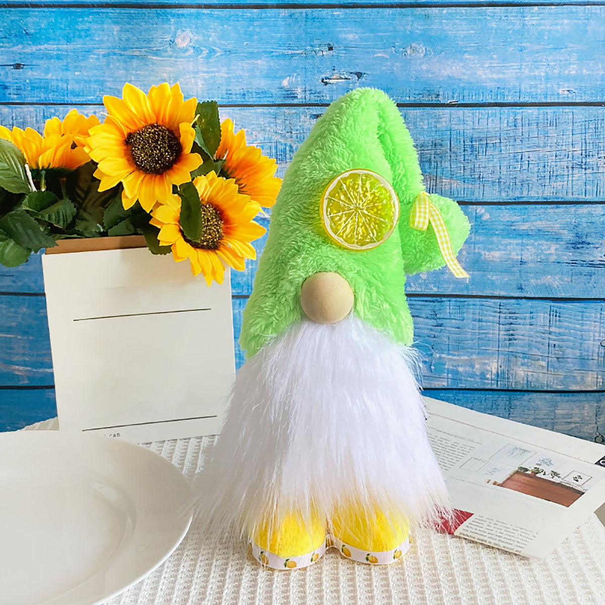 Summer Lemon Doll Plush Dwarf Doll D60646