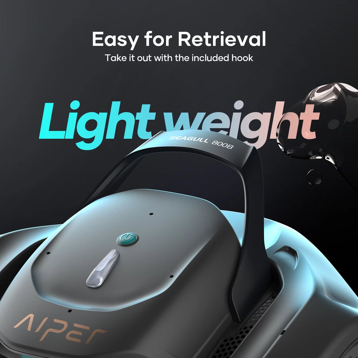 Cordless Robotic Pool Cleaner F806905