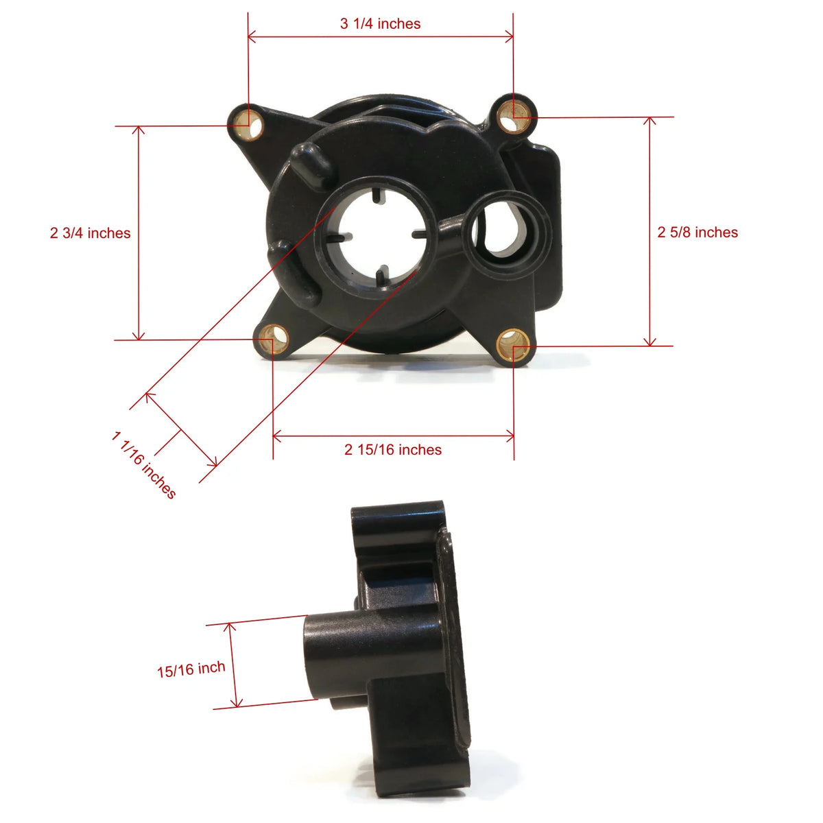 Water Pump Impeller Kit for Evinrude Outboards N296397
