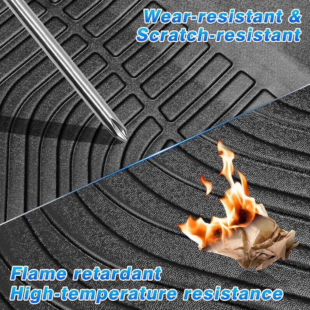 All Weather Floor Liners for Ford Ranger Super Crew TPE G167