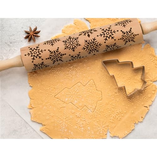 Baking Embossing Rolling Pin I762