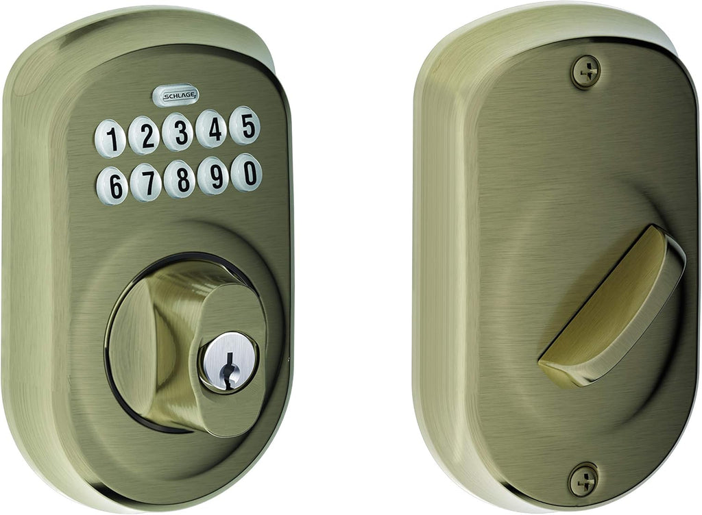 Aged Bronze Keypad Deadbolt W9353