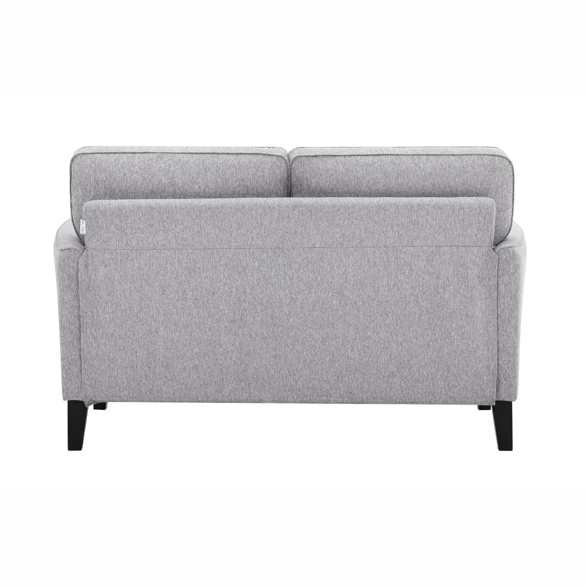 Charcoal Fabric 2-Seater Loveseat N979
