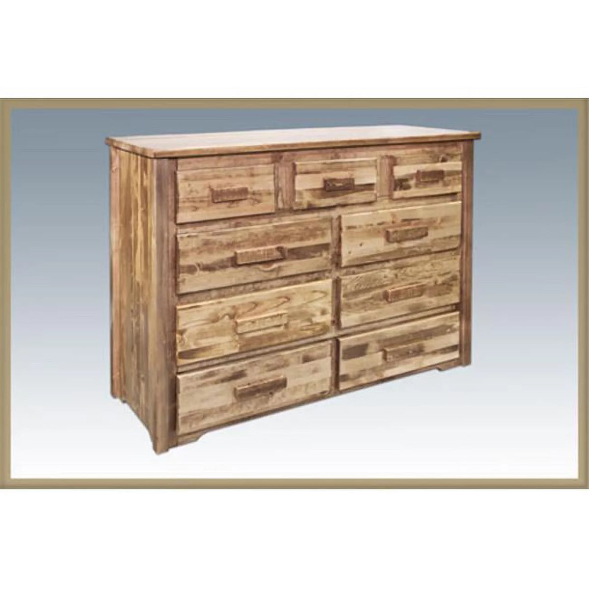 9 Drawers Dresser H3520