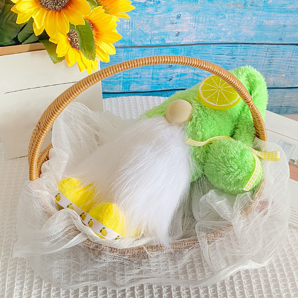 Summer Lemon Doll Plush Dwarf Doll D60646