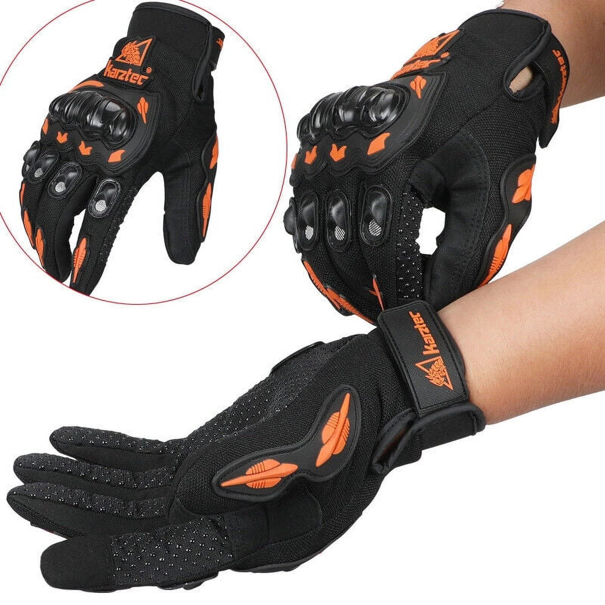 Motorcycle Gloves Full Finger Touchscreen Motorbike Riding Gloves R4261