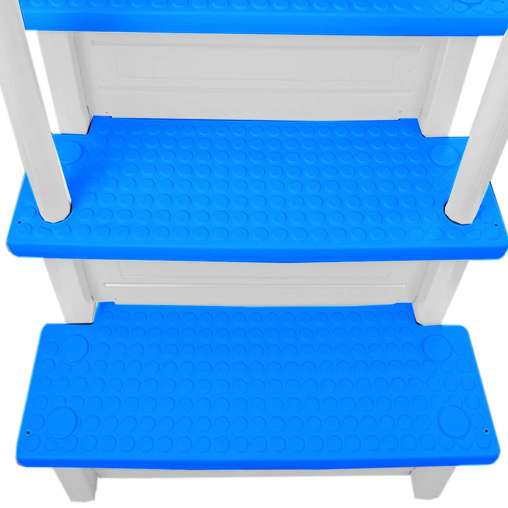 White Anti-Slip In-Pool Steps for Above Ground Pools C9104