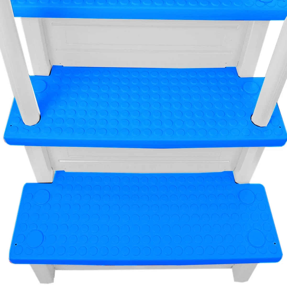 White Anti-Slip In-Pool Steps for Above Ground Pools C9104