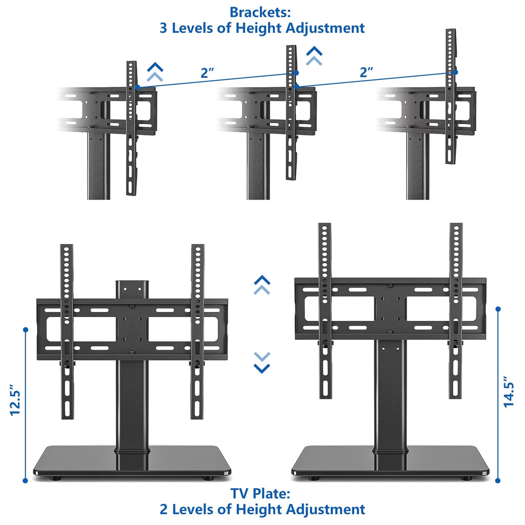 Black Swivel TV Stand V86614