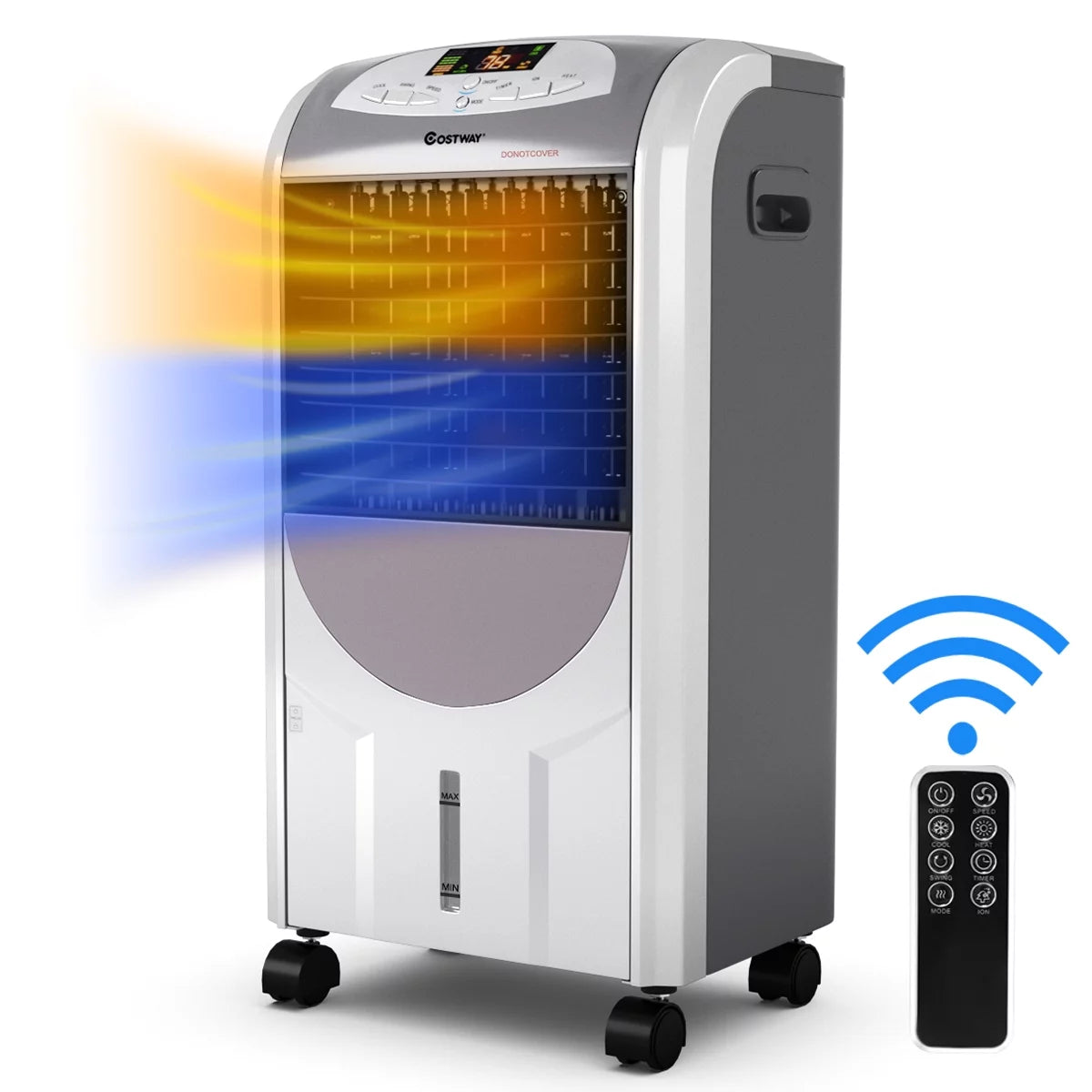 Portable Air Cooler Fan & Heater Humidifier with Remote Control I691