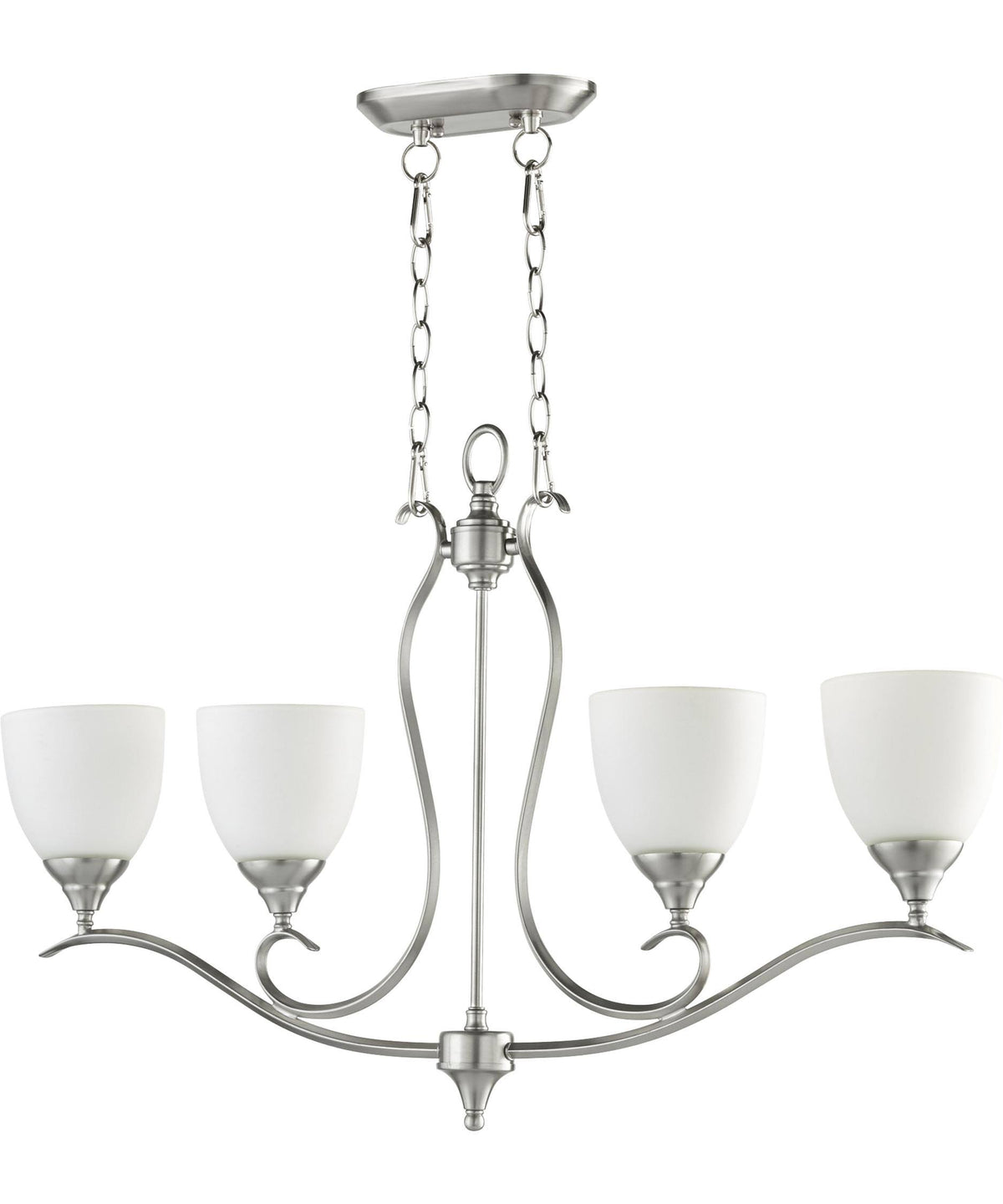 Flora Island Light Satin Nickel M13260