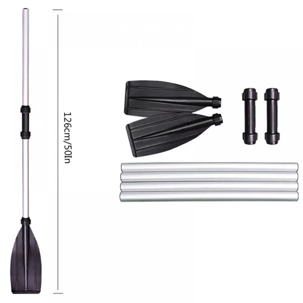Aluminum Alloy Floating Kayak Paddles 1 Pair W98752
