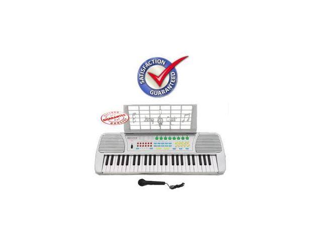 Silver Electronic Piano Keyboard I4779