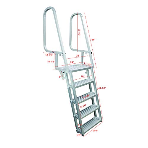 Flip-Up Dock Ladder 6-Step T94322