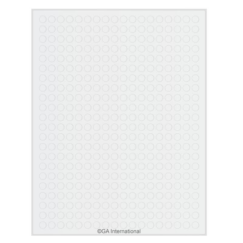 White Cryo Laser Label D4594