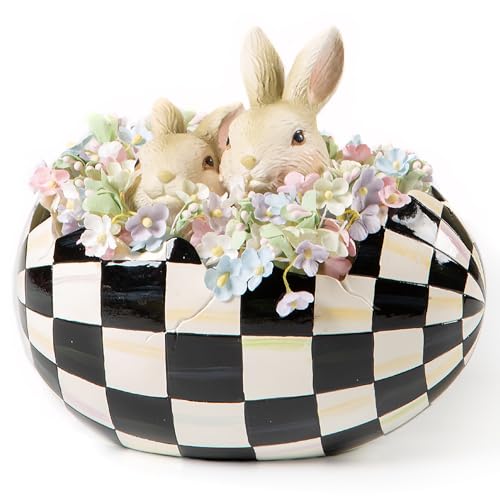 Black-and-White Egg Decor C68421