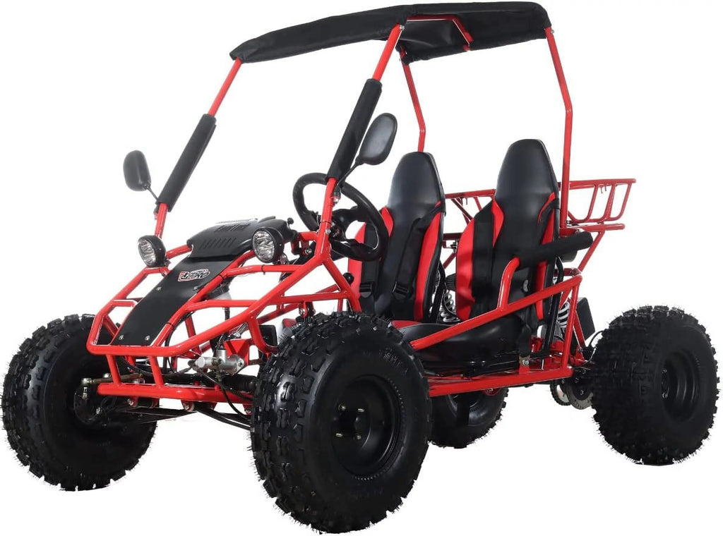 125cc Gas Powered Go Kart 3 Semi-Automatic Transmission 18"/19" Wheels T750585