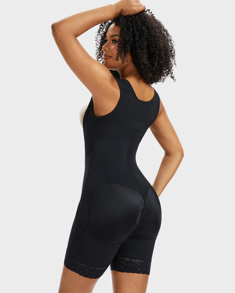 Double-Layer Open Bust Full Body Shaper A839