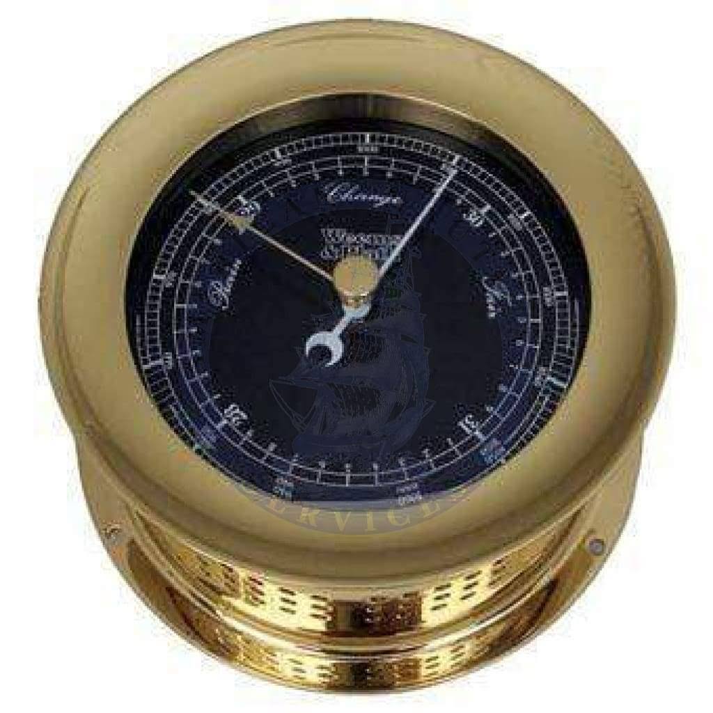 Black Dial White Scale Barometer Q483