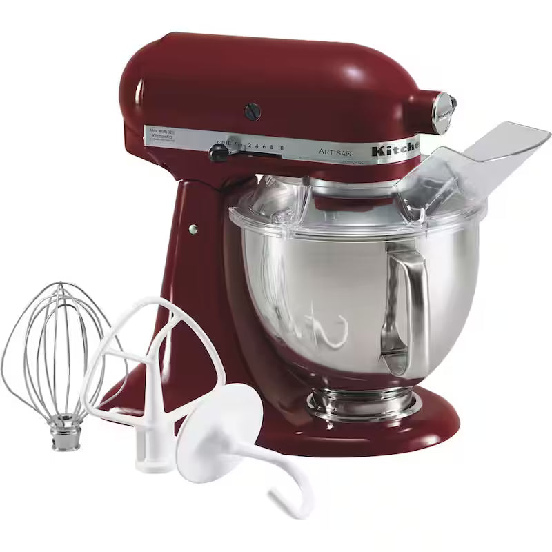 5 Qt. 10-Speed Cinnamon Gloss Stand Mixer with Attachments U1621