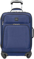 Softside Carry-On Luggage with Wheels, 20 inch, Surf Blue Q3300