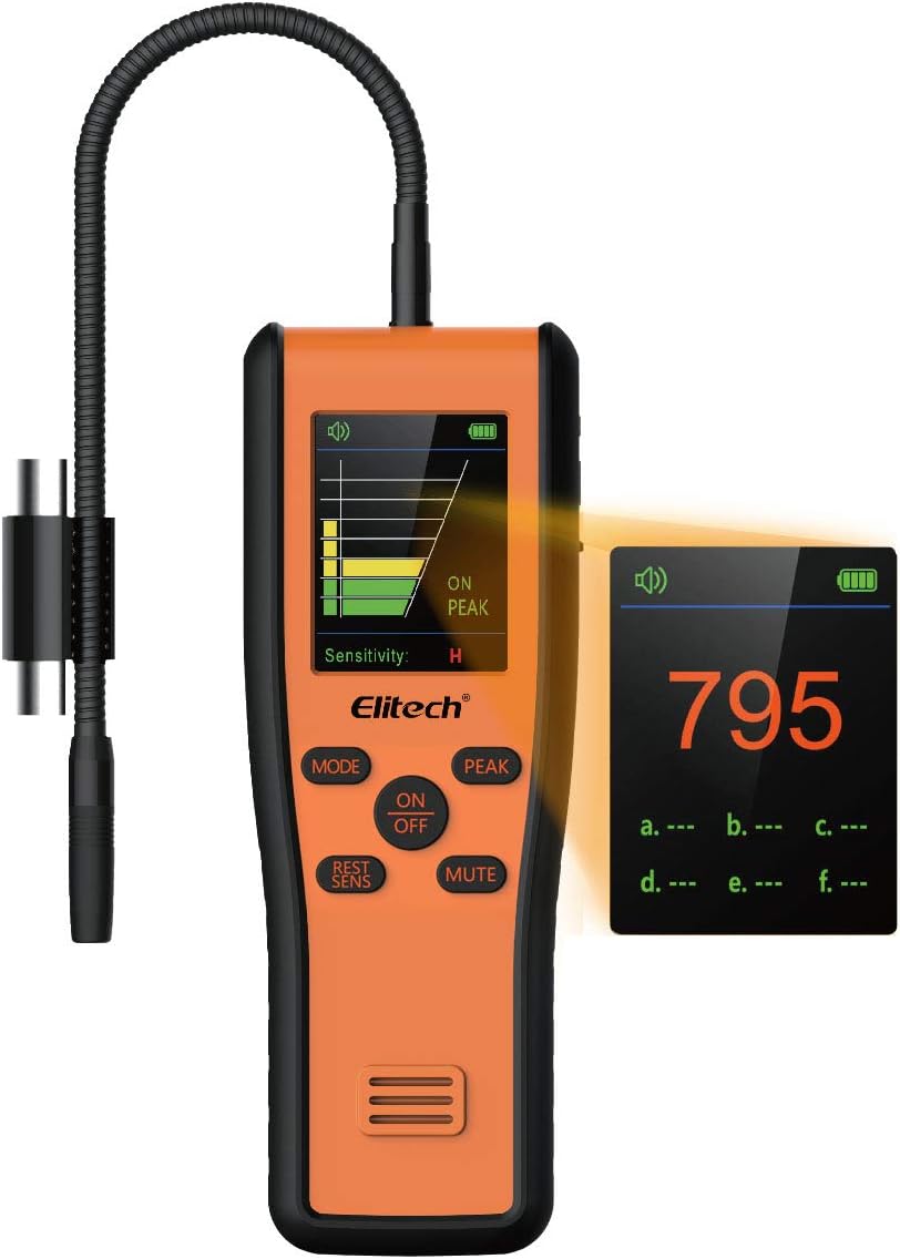 HVAC Refrigerant Leak Detector with Infrared Sensor O955
