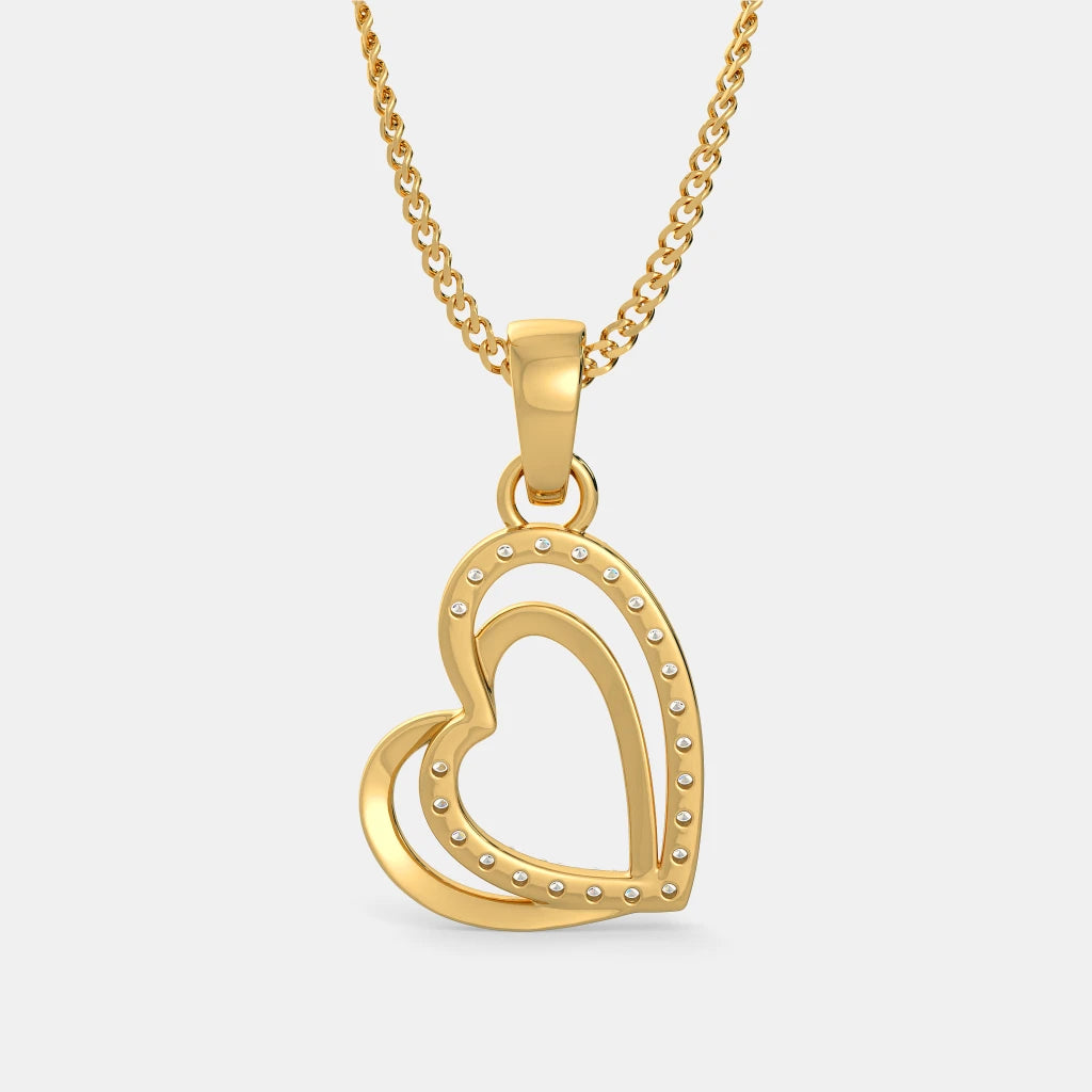 18Kt Yellow Gold Diamond Pendant M480