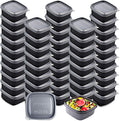 8.5 oz 50 Packs Stackable Food Storage Containers with Lids T7378