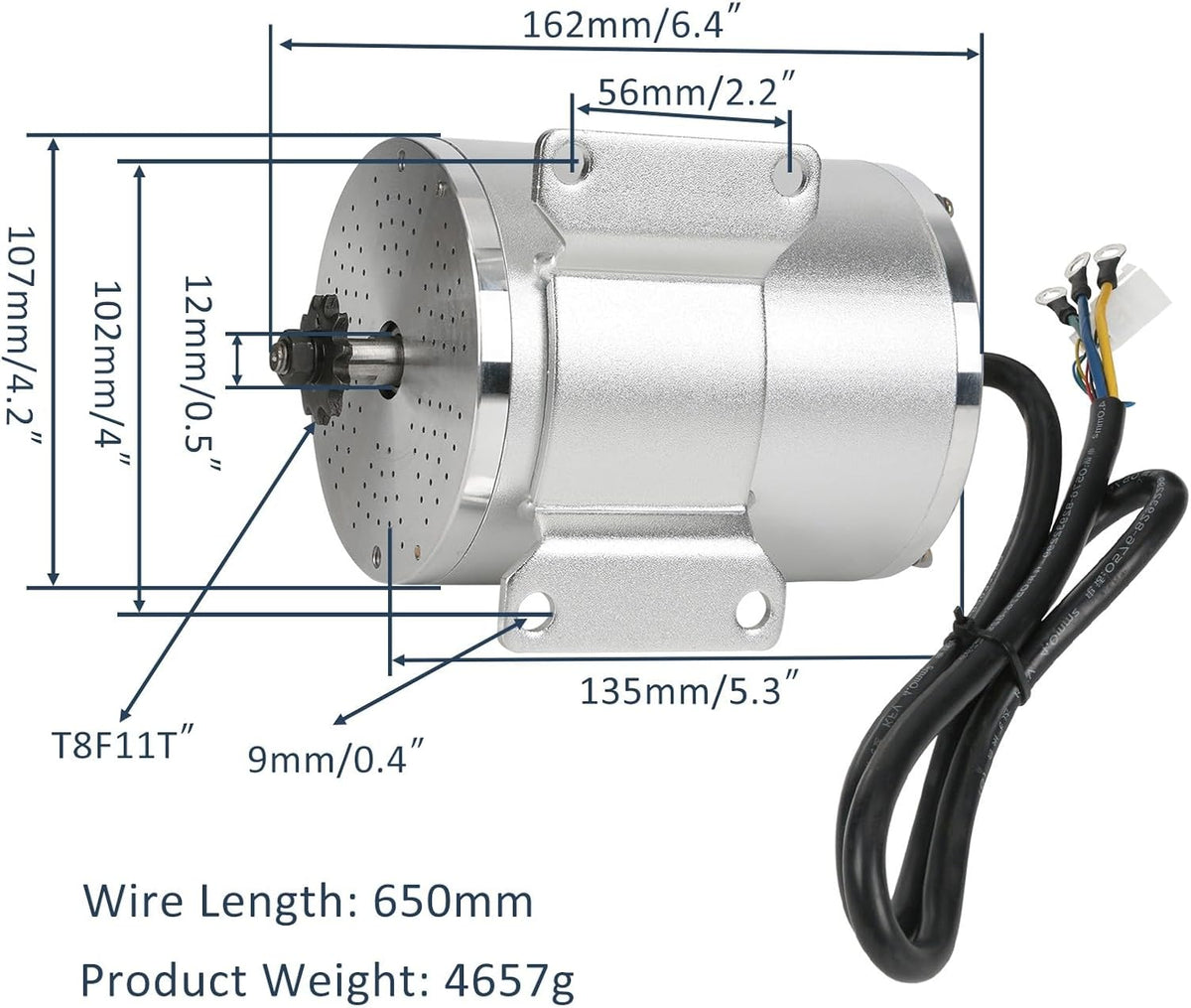 3000W 72V Brushless Electric Motor Kit with Speed Controller I6856