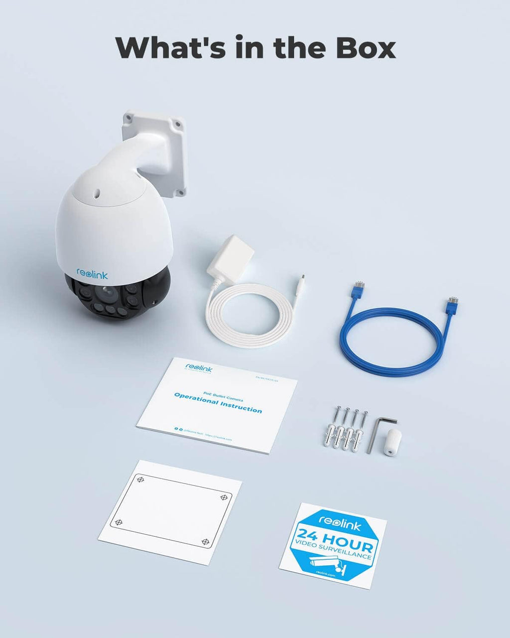 4K PTZ Outdoor PoE IP Security Camera D47887