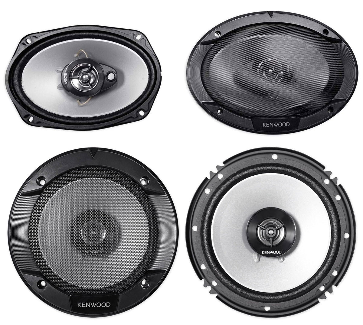 6x9" 800 Watt and 6.5" 600 Watt Car Audio Coaxial Speakers H628