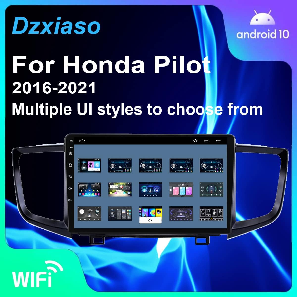 Android Stereo 9inch Touch Screen 2G RAM 32G ROM Wireless Carplay A40130