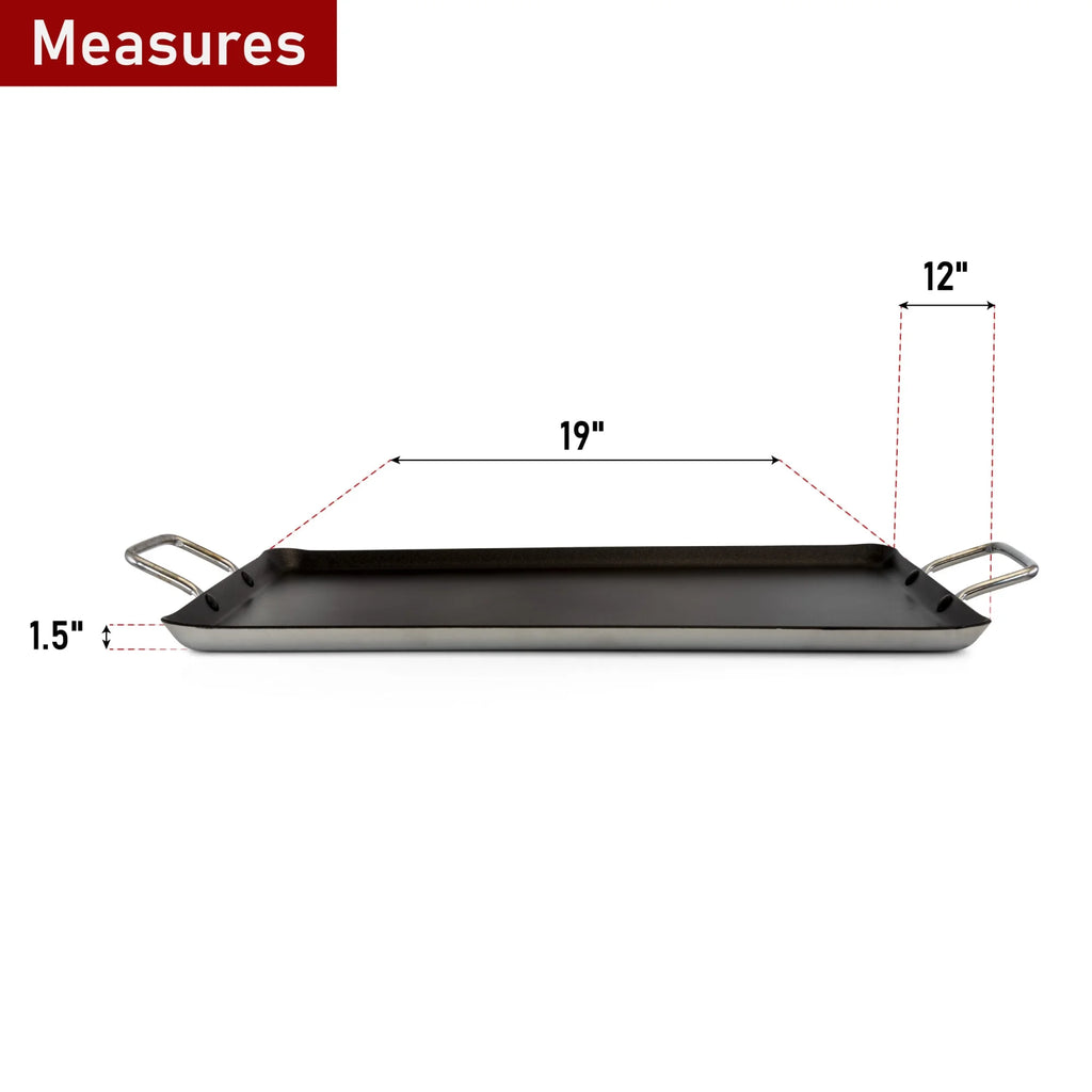 22 Inch Cast Aluminum Double Griddle J8107