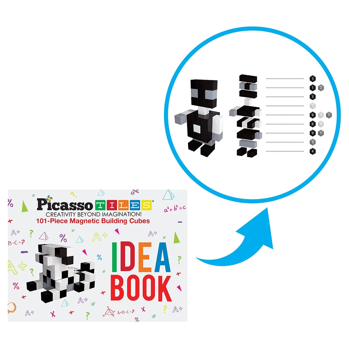 101pcs Magnetic Puzzle Cube Set I170