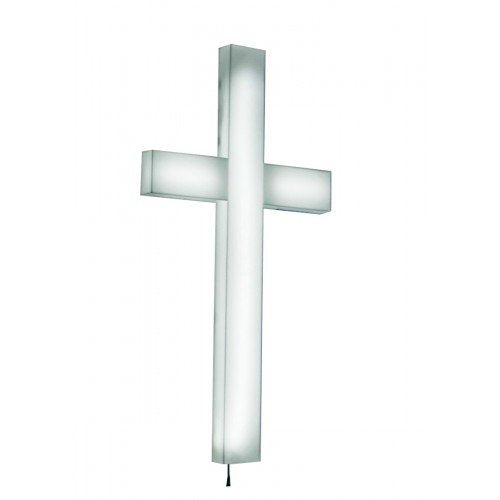 Christian Lighted Church Sign White Plexiglass LED Light U2426
