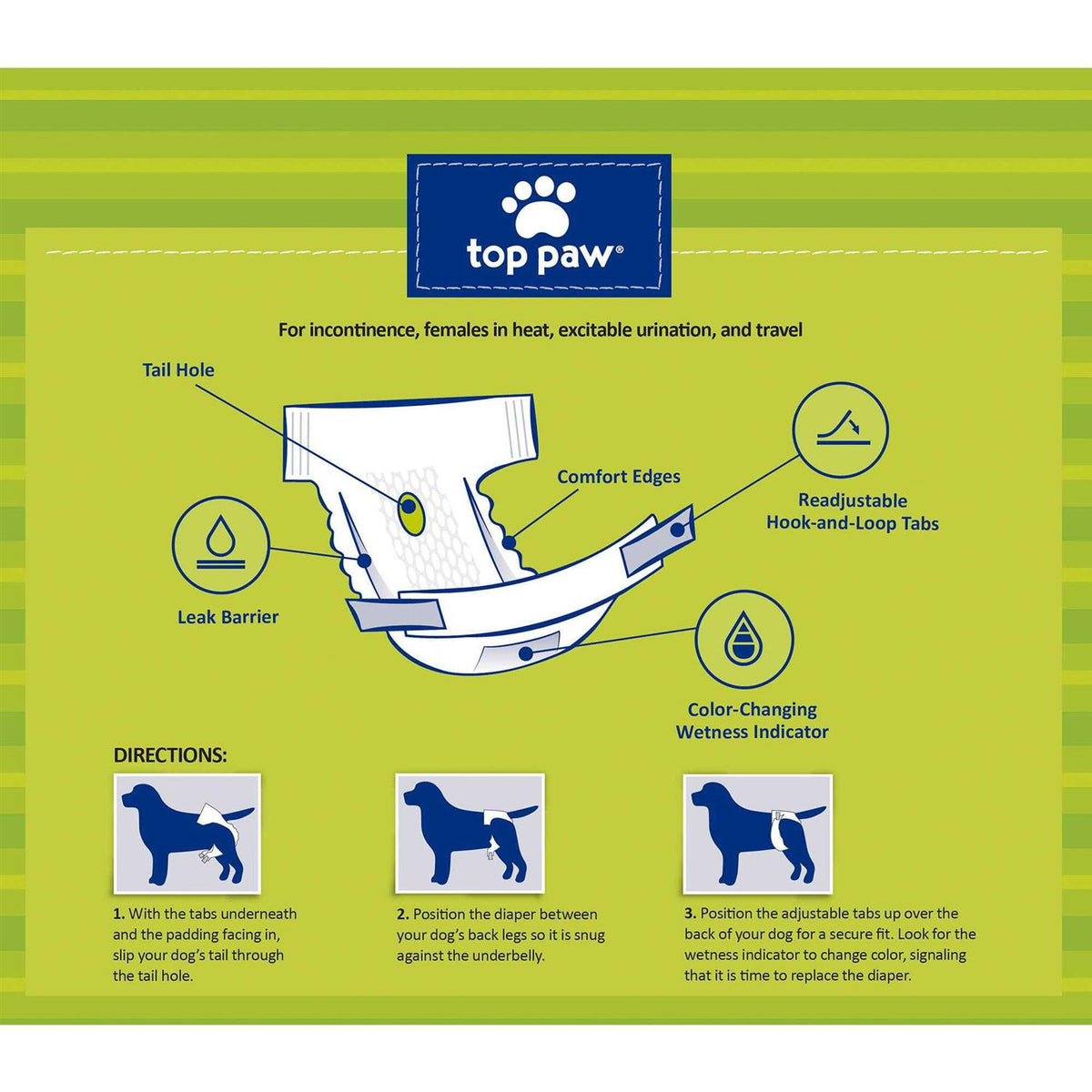 Disposable Dog Diapers O426
