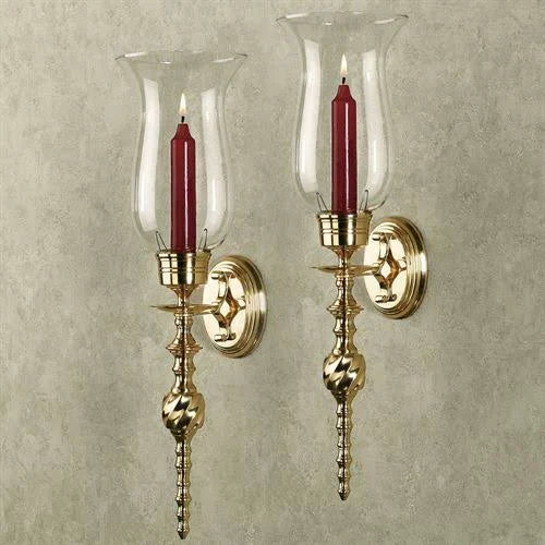 Satin Nickel Swirl Sconce Pair E507