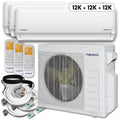 36,000 BTU 3 Zone Ductless Air Conditioner and Heat Pump V711278