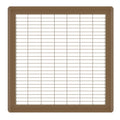 Imperial Brown Heavy Gauge Steel Floor Grille E224709