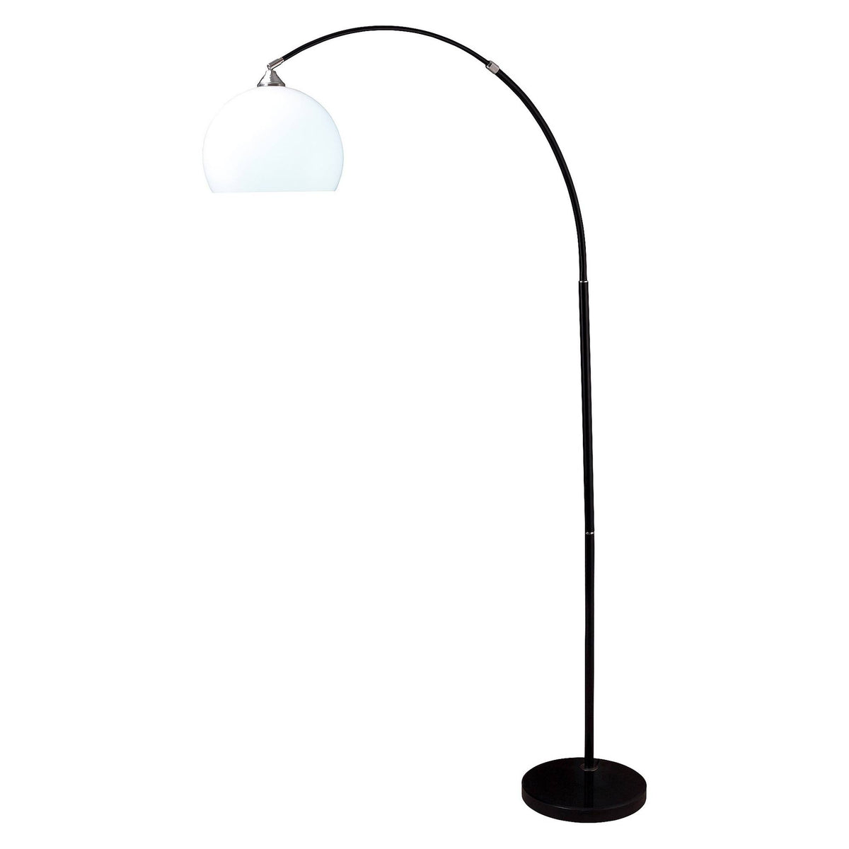 Black Arc Floor Lamp L437