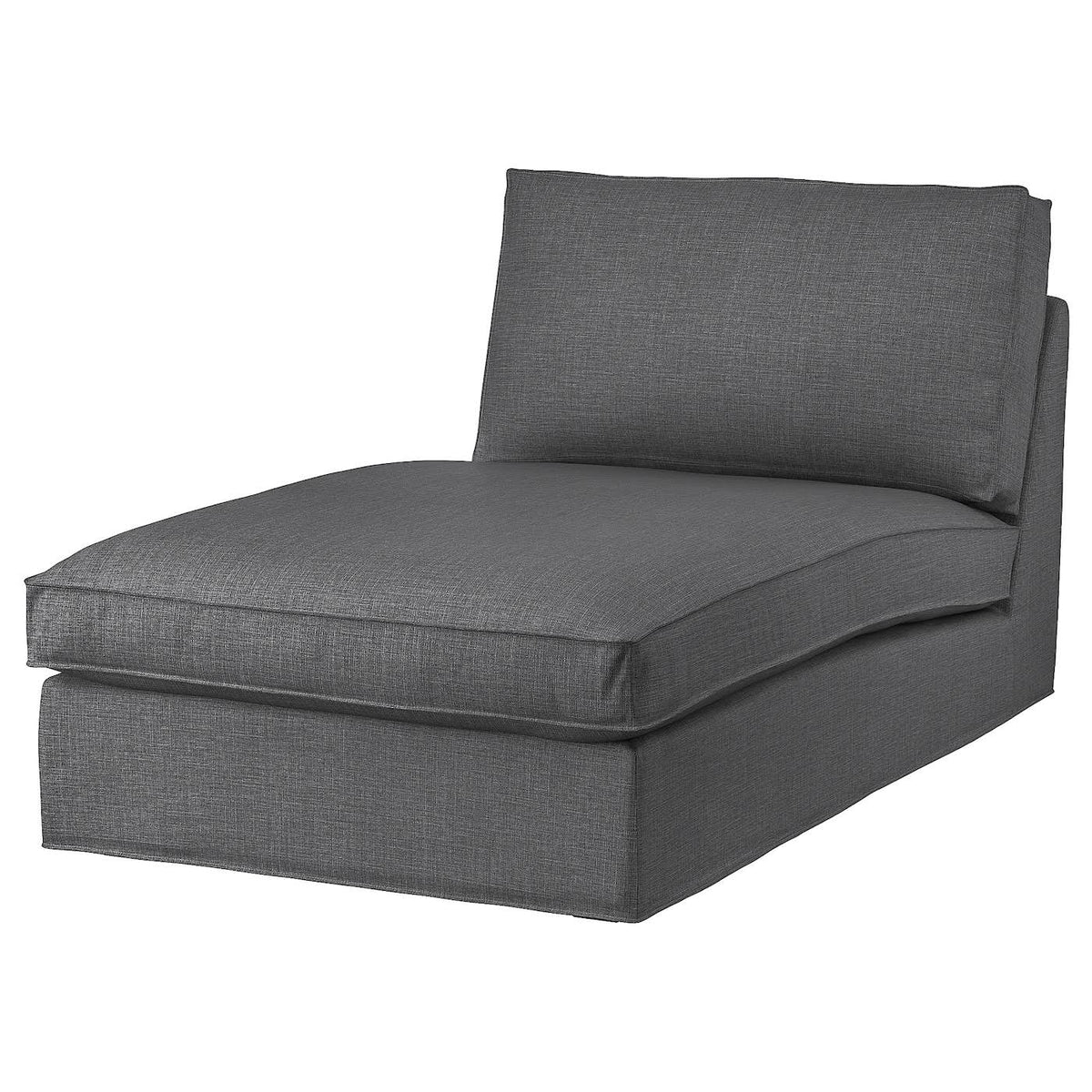 Kivik Chaise, Skiftebo Dark Gray, Width: 35 3/8 K450