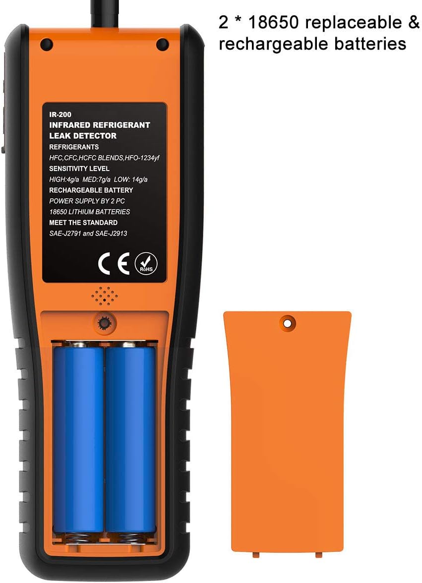 HVAC Refrigerant Leak Detector with Infrared Sensor O955