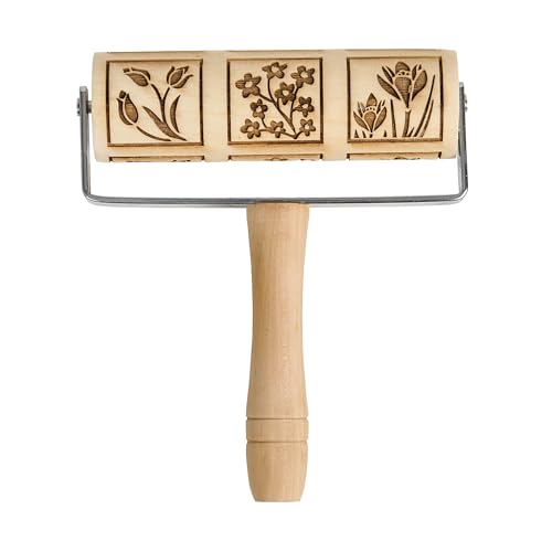 Baking Embossing Rolling Pin I762